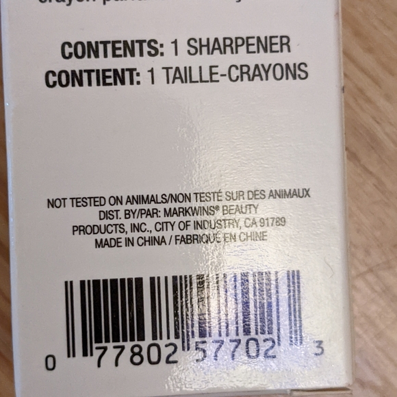 Wet n Wild NIP dual makeup pencil sharpener black - Picture 7 of 8